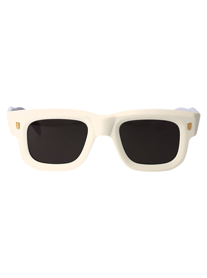 Cutler And Gross Ivory Acetate Sunglasses
