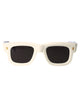 Cutler And Gross Ivory Acetate Sunglasses
