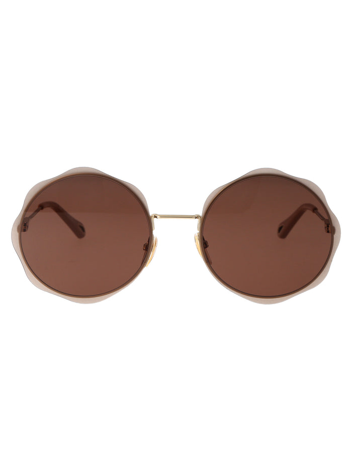 Chloé Acetate Gold Sunglasses