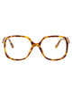 Chloé Havana-Gold-Transparent Acetate Glasses