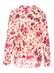 Isabel Marant Rusak Silk Rose Print Blouse