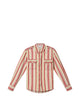 Isabel Marant Gelva Beige Red Cotton Shirts