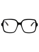 Chloé Black-Black-Transparent Recycled Acetate Glasses
