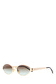 Chloé Gold Metal Holly Sunglasses