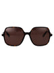 Chloé Havana-Havana-Brown Acetate Sunglasses