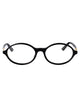 Chloé Black-Black-Transparent Acetate Glasses