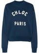 Chloé Blue Cotton Sweater