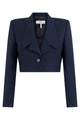 Chloé Crop Jacket In Wool