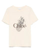 Chloé Jh11 Tender Peach Organic Cotton T-Shirt