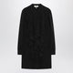 Chloé  Black Ruffled Dress In Silk Blend