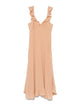 Chloé Brown Silk Dress