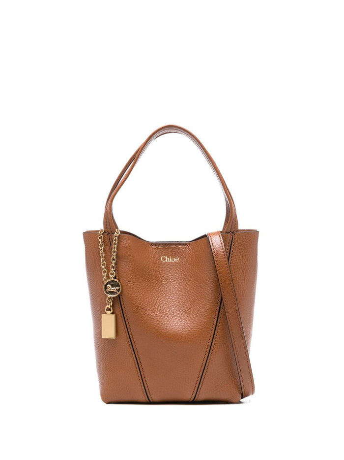 Chloé Chloé Spin Small Leather Tote