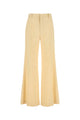 Chloé Cream Canvas Wide-Leg Pant