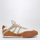 Chloé Chloé Kick Brown And White Sneakers In Mesh And Leather
