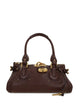 Chloé Chocolate Leather Paddington Shoulder Bag
