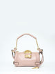 Chloé Antiqued Pink Leather Small Paddington Shoulder Bag