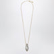 Chloé Gold- And Silver-Plated Brass Bottle Pendant Necklace