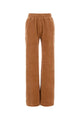 Chloé Tan Cotton Polyamide Trousers