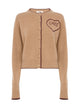 Chloé Fitted Logo Cardigan