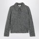 Chloé Smoke Grey Alpaca-Blend Cardigan