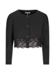 Chloé Lace-Trim Cropped Cardigan