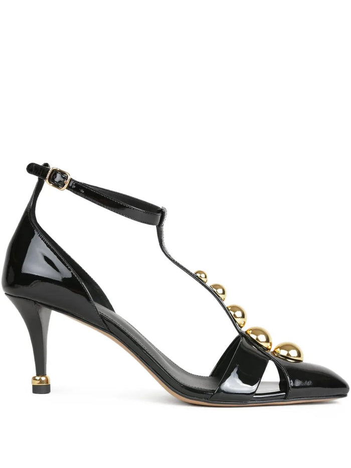 Chloé Patent Calf Leather Sandals
