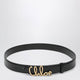 Chloé Iconic Calfskin Leather Belt In Black