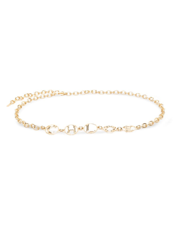 Chloé Gold Chain Belt Circles