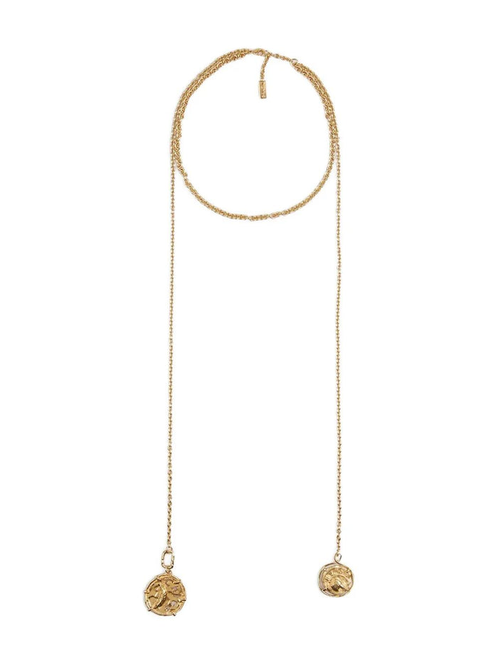 Chloé Laition Vintage Tie Necklace