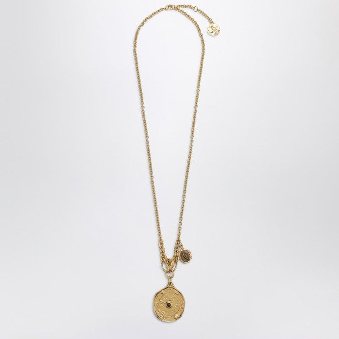 Chloé Gold Pendant Zodiac Signs Logo
