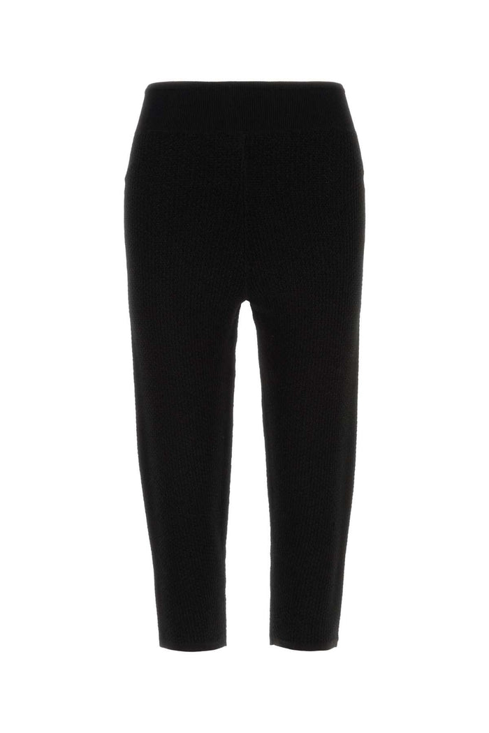 Chloé Black Knit Leggings