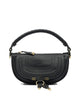 Chloé Marcie Black Leather Shoulder Bag