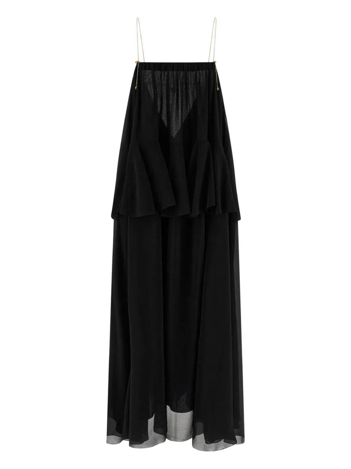 Chloé Slessleeves Midi Dress
