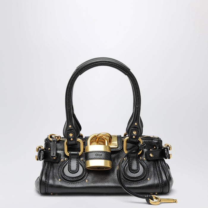 Chloé Small Black Paddington Leather Bag