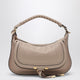 Chloé Small Marcie Wood Smoke Leather Bag