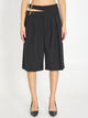 Chloé Double Belt Wool Bermudas