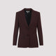 Chloé Dark Purple Wool Jacket