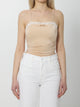 Chloé Chloé Ruched Lace Bodysuit