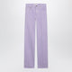 Chloé Straight Jeans In Lavender Organic Cotton Denim