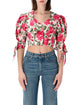 Chloé Chloé Puff-Sleeve Cotton Poplin Top