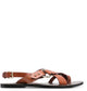 Soeur Brown Ring Detail Buckle Sandals