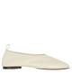Soeur Ivory Slip-On Leather Flat Shoes