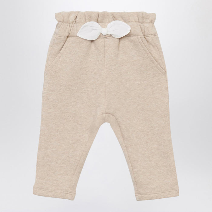 Chloé Beige Cotton Trousers
