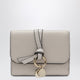 Chloé Alphabet Small Trifold Wallet In Light Grey