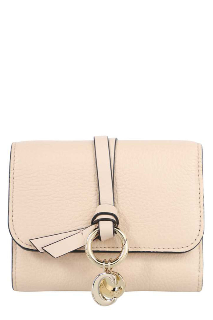 Chloé Piccolo Alphabet Leather Tri-Fold Wallet