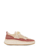 Chloé Nama Blanket-Stitch Sneakers