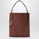 Chloé Caramel Leather Large Spin Shopping Bag
