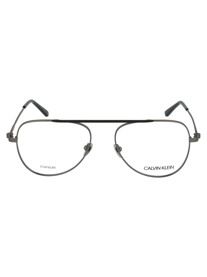 Calvin Klein Black Metal Optical Glasses