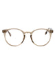 Calvin Klein Crystal Beige Acetate Glasses