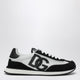 Dolce&Gabbana White And Black Dg Cushion Sneakers